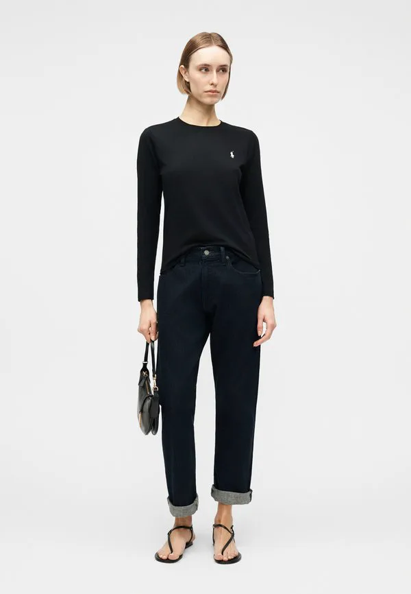 Топ с длинными рукавами Polo Ralph Lauren, Black — фото 2