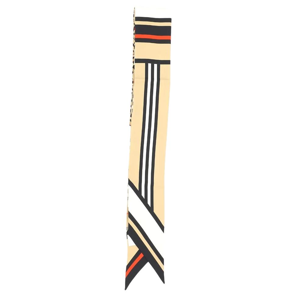 

Burberry Шелковый шарф, Brown