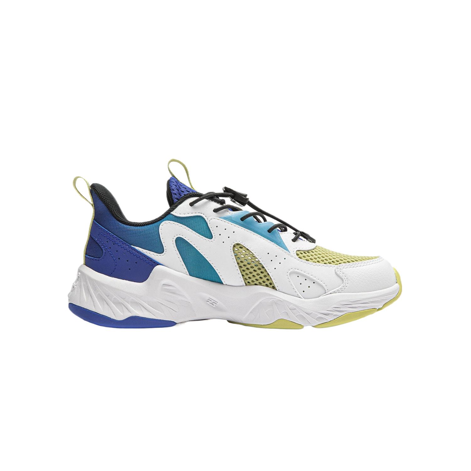 Низкие кроссовки Sportlife для детей LINING YOUNG, белый/зеленый/синий — фото 2
