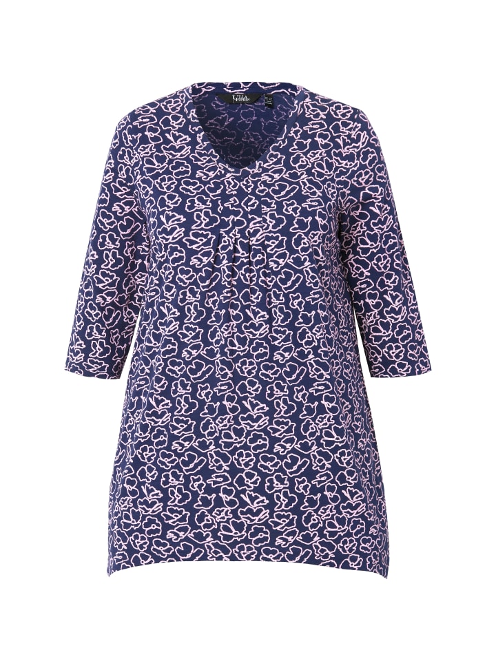 

Футболка Ulla Popken Shirt, цвет tintenblau
