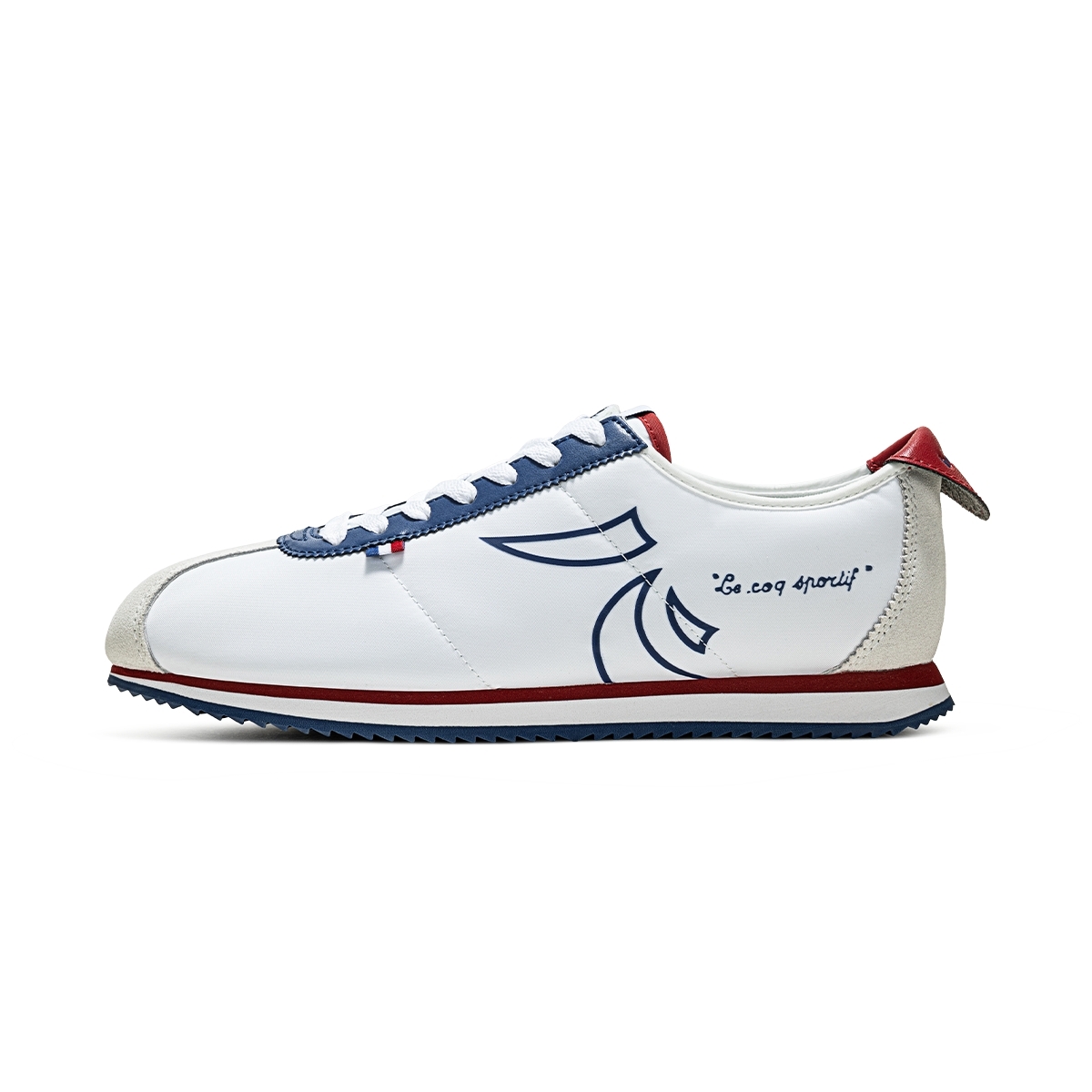 

Кроссовки унисекс средней высоты белые/красные/синие Le Coq Sportif, Красный, Кроссовки унисекс средней высоты белые/красные/синие Le Coq Sportif