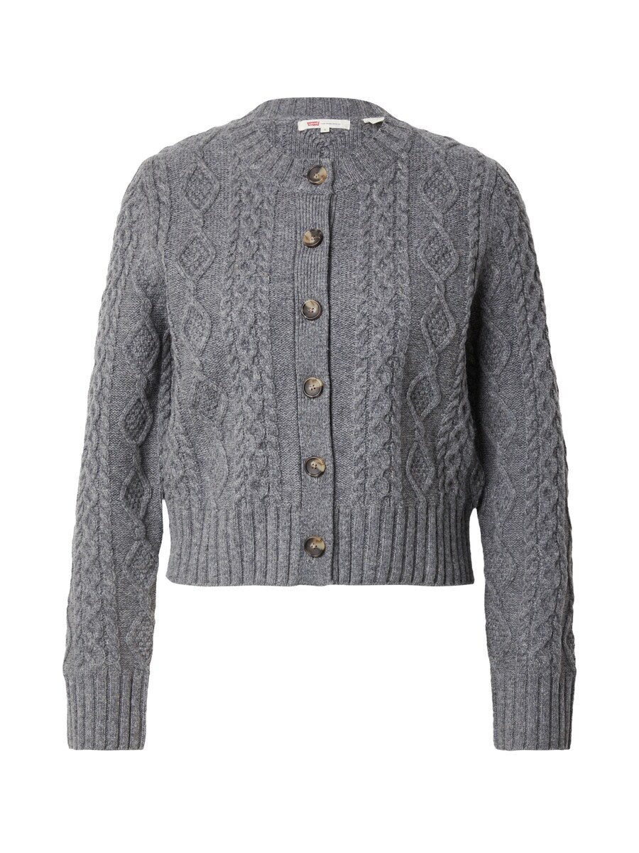 

Вязаный кардиган LEVI'S Knit Cardigan Primrose, серый
