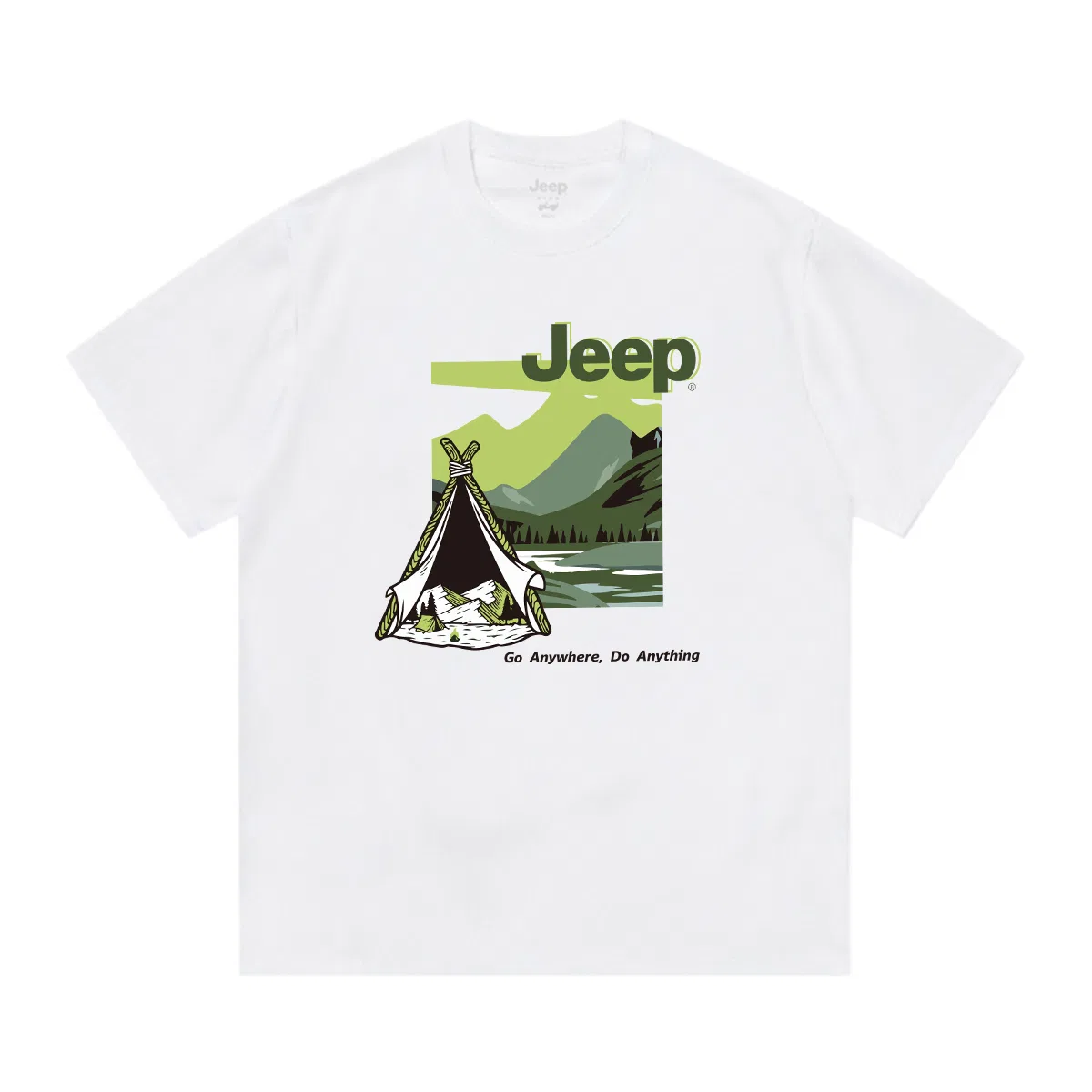 Футболка детская хлопковая Jeep Sky Blue — фото 3