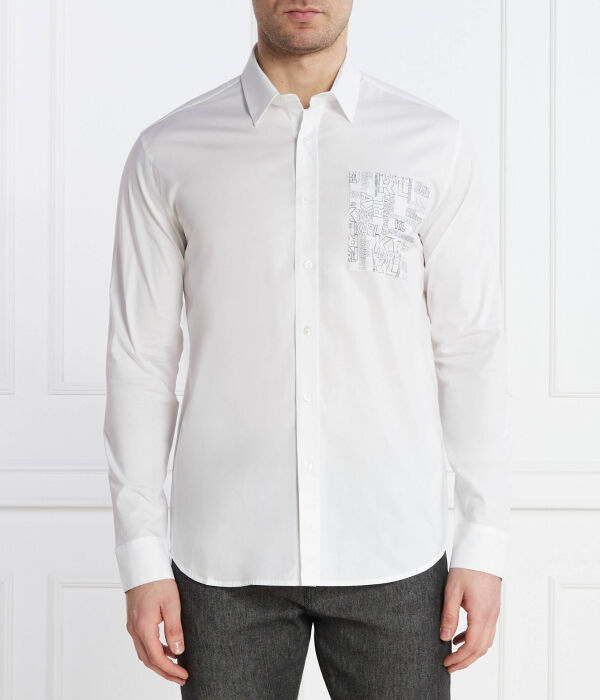 

Рубашка Regular fit Karl Lagerfeld, белый