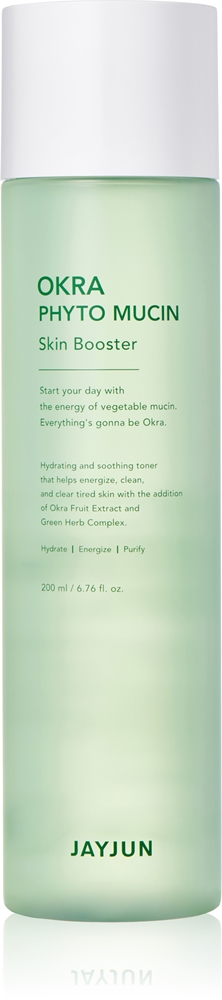 

Увлажняющий и улучшающий состояние кожи тоник с фито-муцином окры для уставшей кожи Jayjun, 200 мл