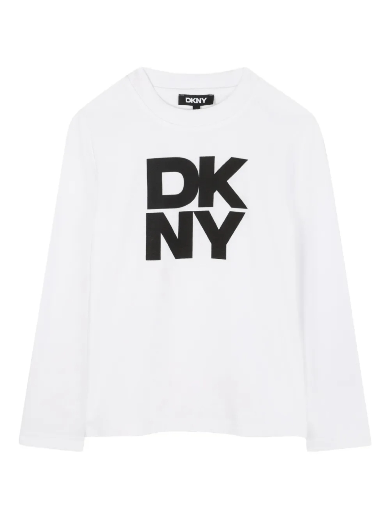 

Dkny Kids лонгслив с логотипом, белый