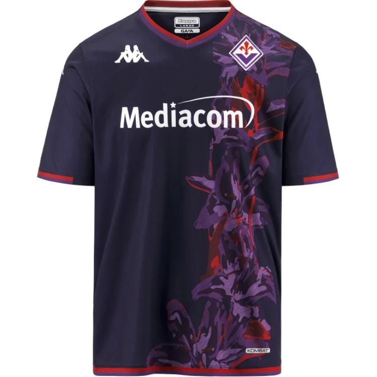 

Kappa Футболка KOMBAT EXTRA THIRD JERSEY 2023/24, мужская, фиолетовые