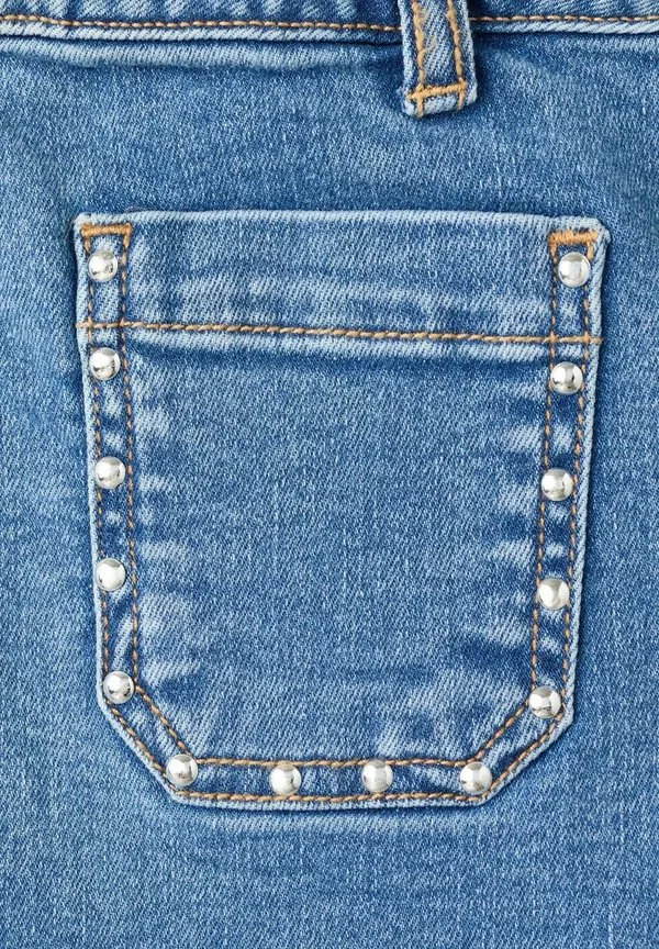 Детские джинсовые шорты Mango Kids, Blue — фото 4
