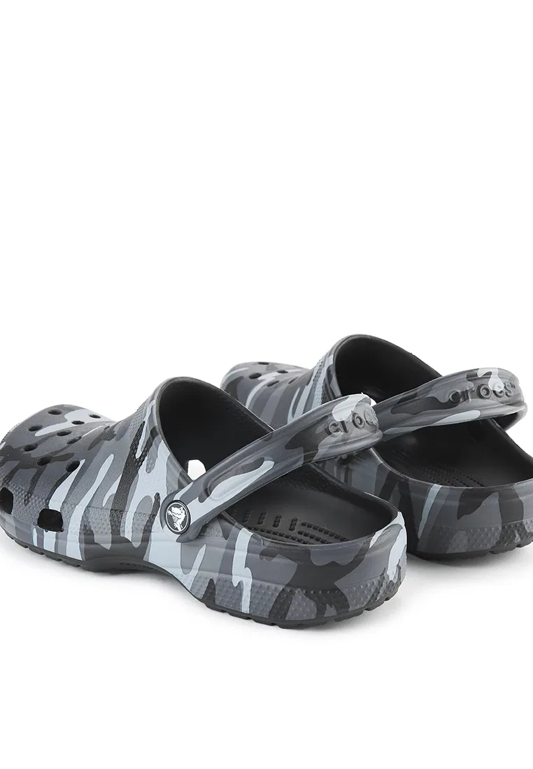 Сандалии, камуфляжный принт, Classic Clog, цвет камуфляж Crocs — фото 3