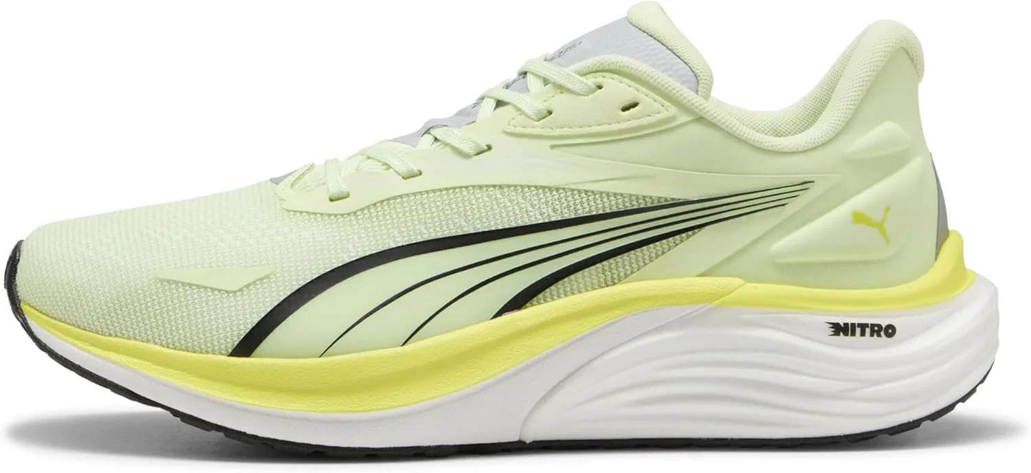 Мужские кроссовки Puma Electrify Nitro 4 для бега по улицам, Apple Spritz Lux Lime Puma Black