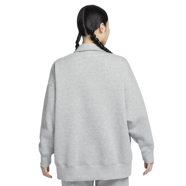 Футболка sportswear phoenix fleece 'grey' Nike, серый — фото 2