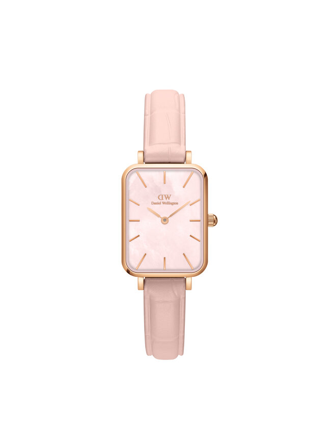 

Часы Quadro Pressed DW00100508 Daniel Wellington, розовый