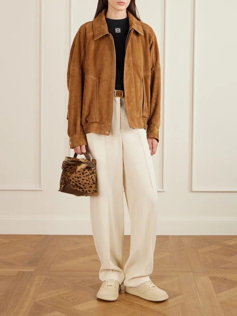 Футболка из хлопкового трикотажа с вышивкой Anagram LOEWE, черный — фото 2