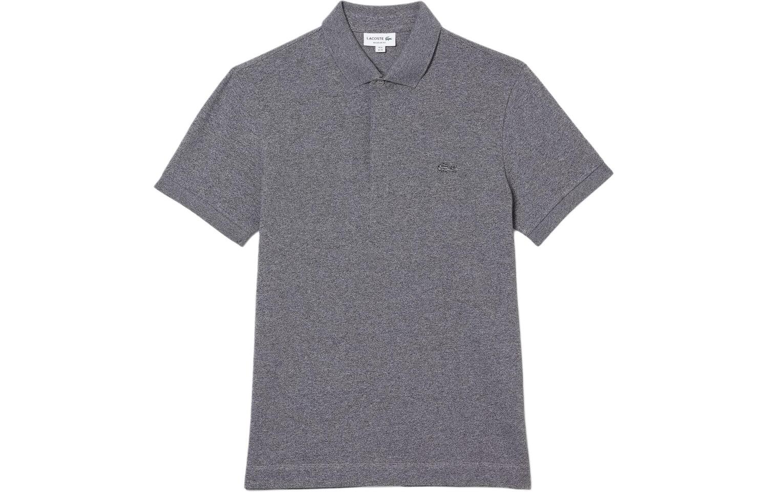 

Рубашка поло мужская серая Lacoste, серый