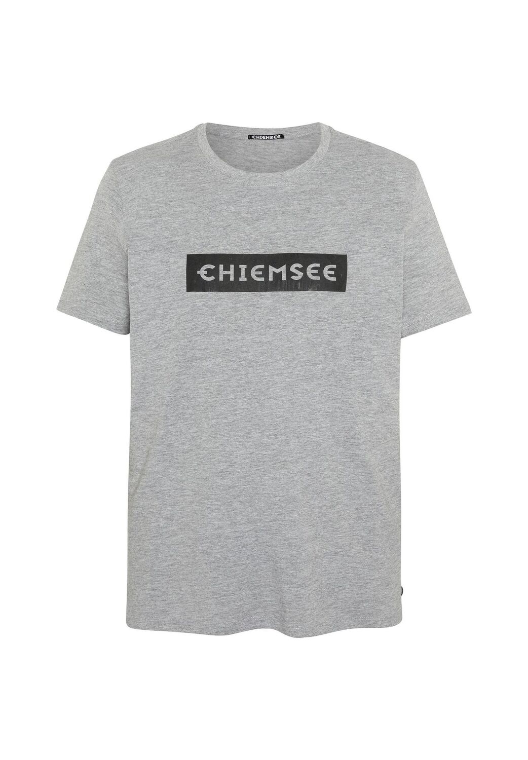 

Футболка с надписью на этикетке CHIEMSEE, цвет Neutral Gray Melange
