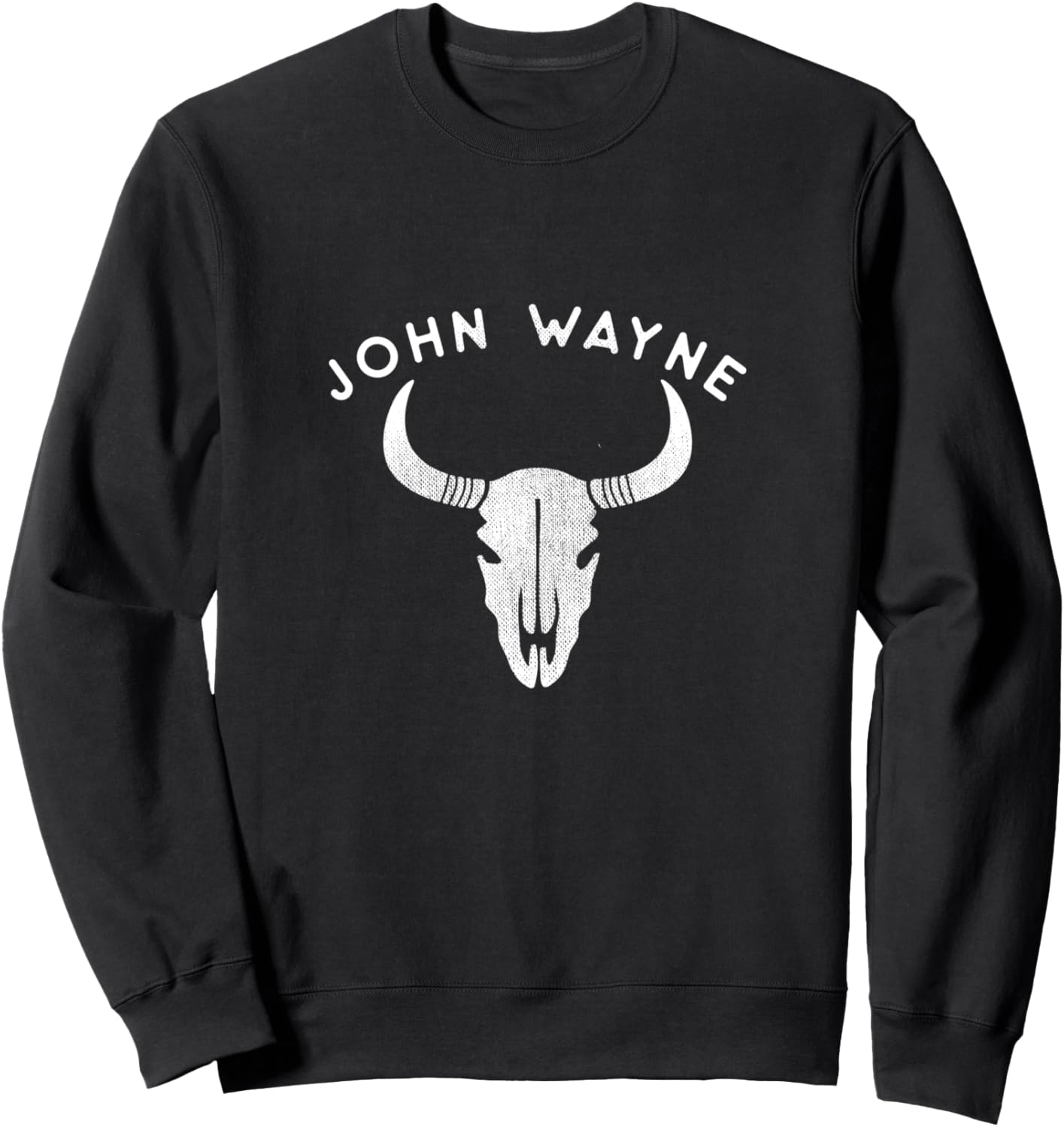 

Толстовка с изображением черепа Джона Уэйна, наездника на быке John Wayne, черный