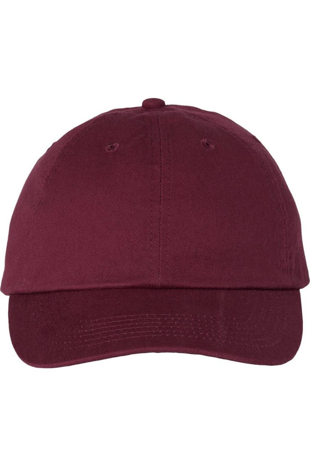 

Классическая кепка для пап Valucap Adult Bio-Washed, бордовый