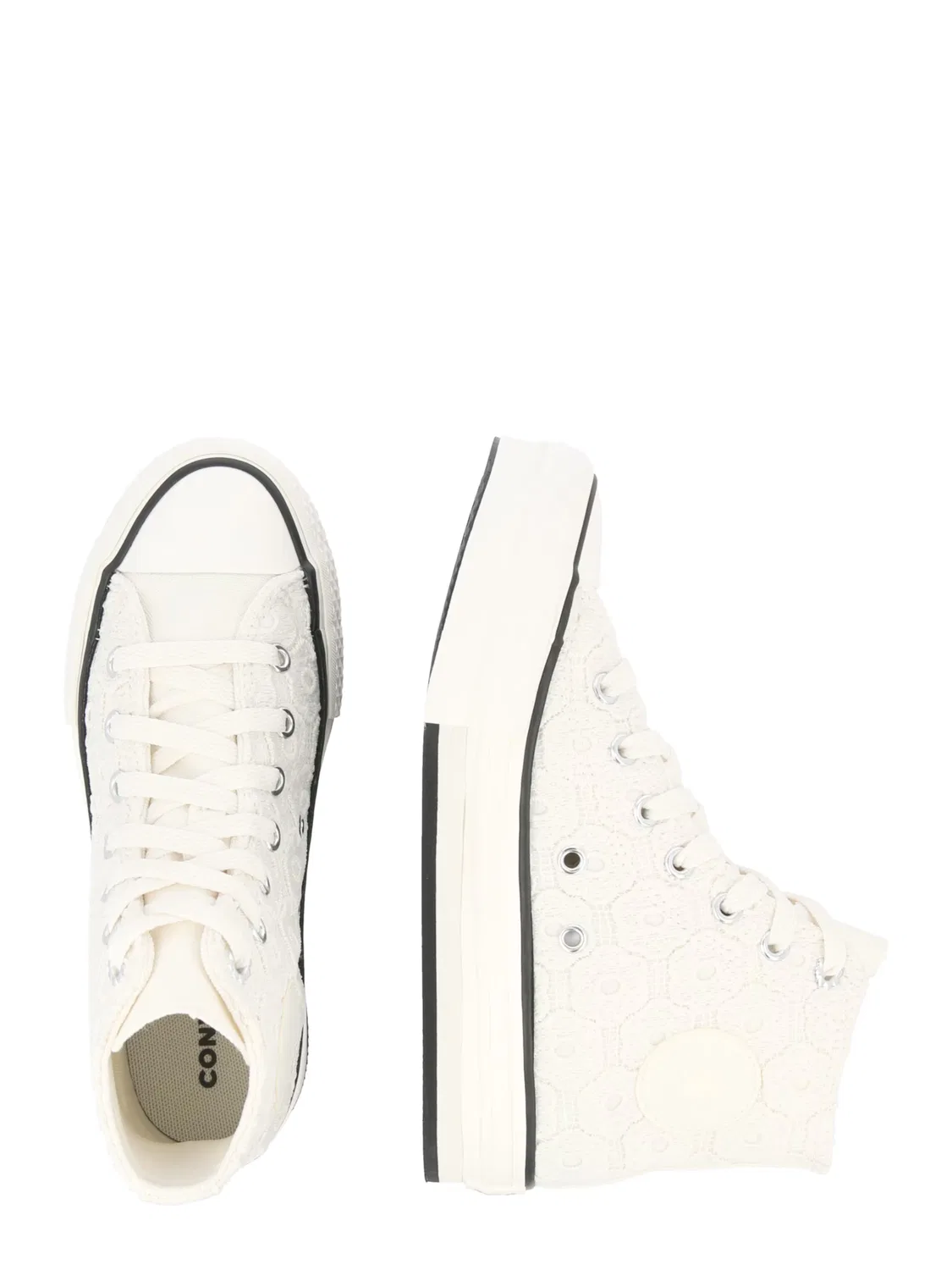 Кроссовки Converse Chuck Taylor All Star кремового цвета — фото 2