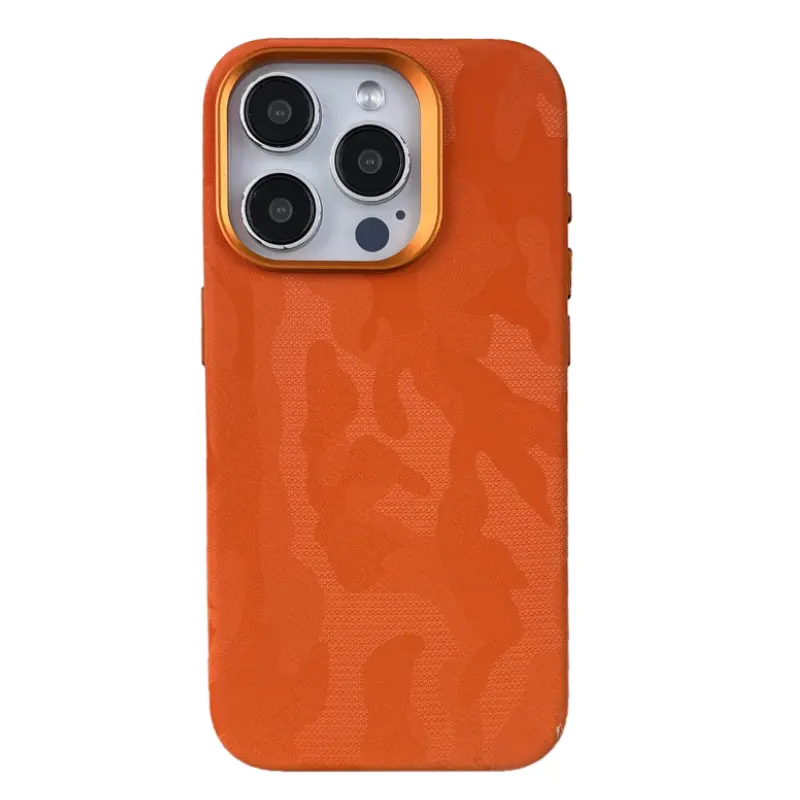 

Чехол для телефона Baohuguang Bao Huguang, Emma Orange Leather New Camouflage Magnetic