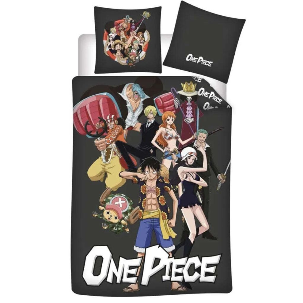 

Детское постельное белье Anime One Piece Luffy, комплект из 2 предметов из микрофибры Bandai Namco Games