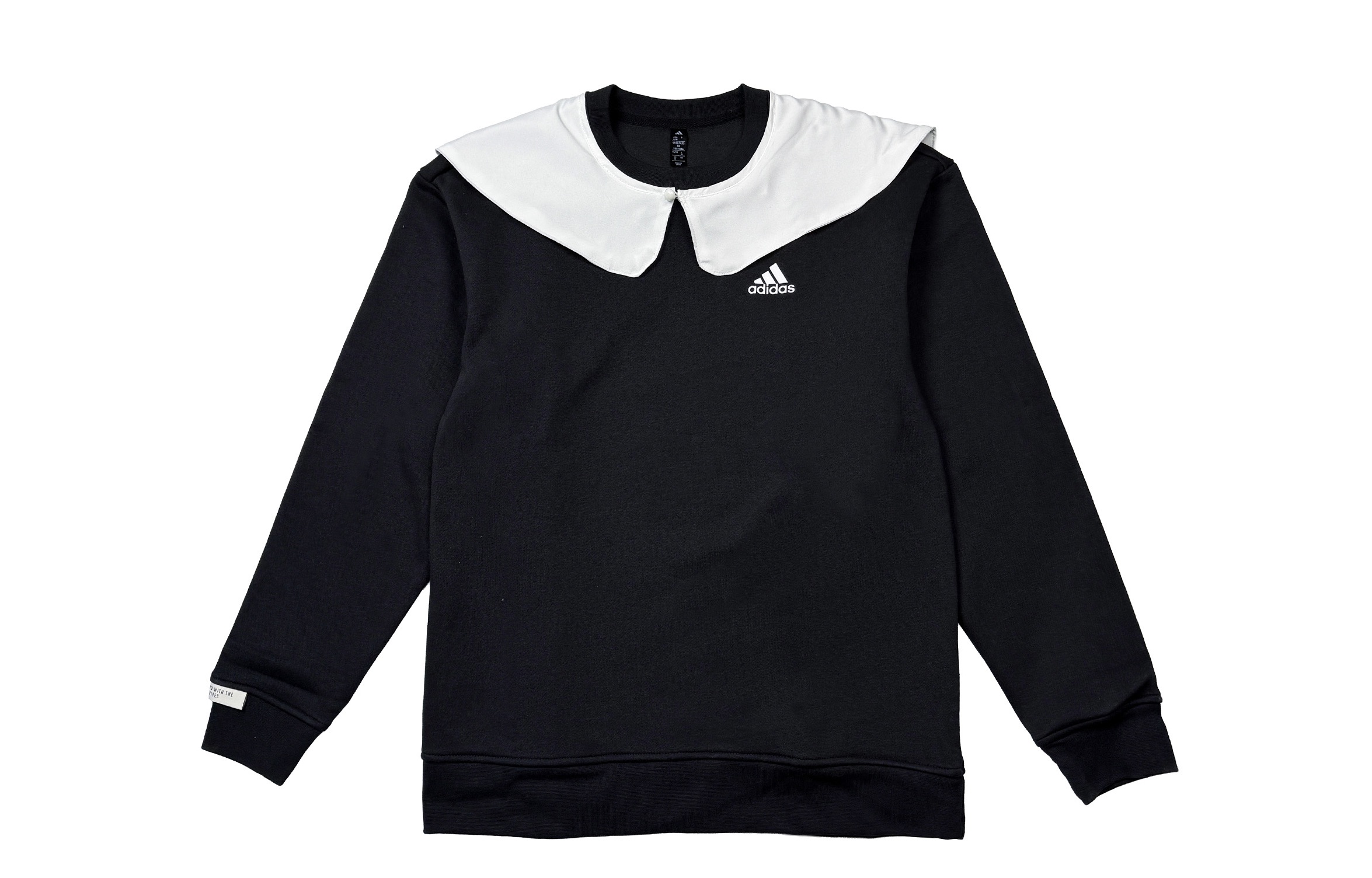 

Adidas Свитшот LABEL Unisex Black/White Crew Neck Moderate Regular, Белый, Adidas Свитшот LABEL Unisex Black/White Crew Neck Moderate Regular