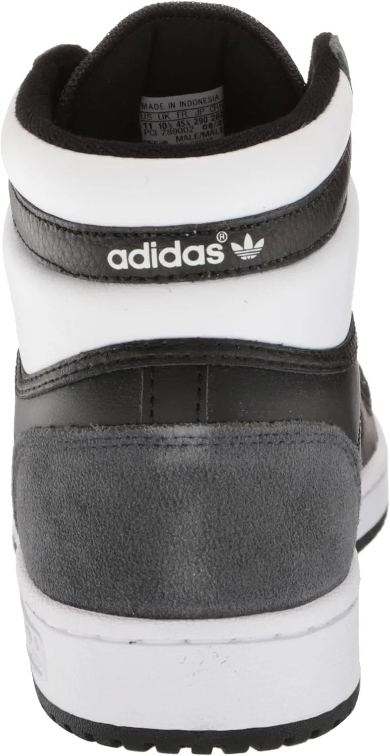 Кроссовки мужские adidas Originals Top Ten, Core Black/White/Dark Grey Heather — фото 3