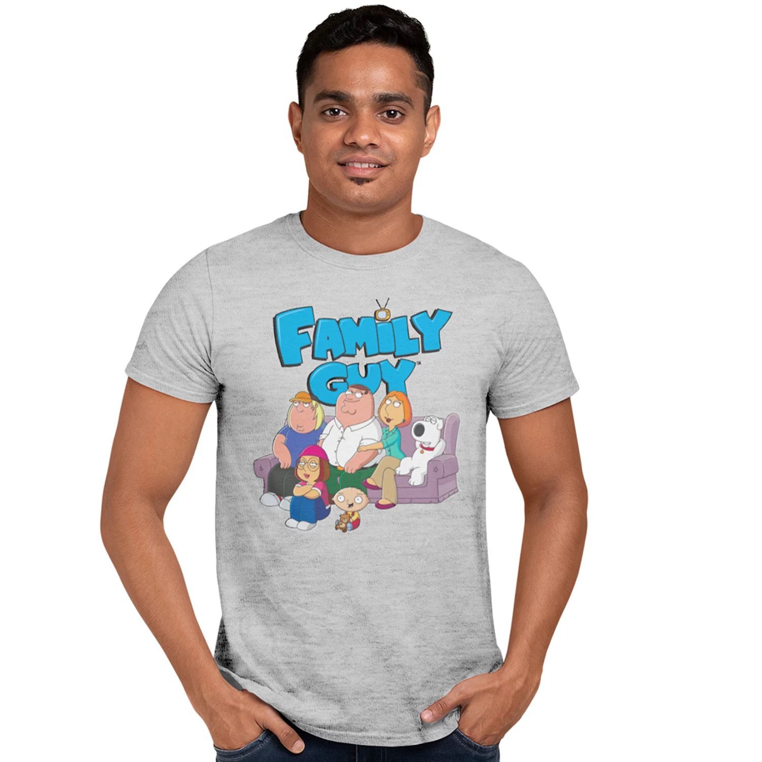 

Мужская футболка с логотипом Family Guy Licensed Character