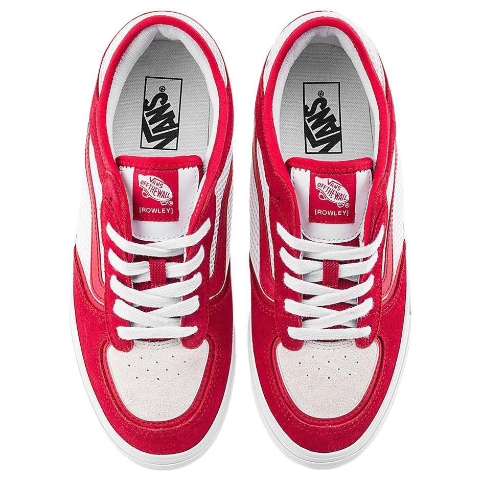 Vans Rowley Classic Low top Skateboard Shoes Unisex Pink White — фото 4