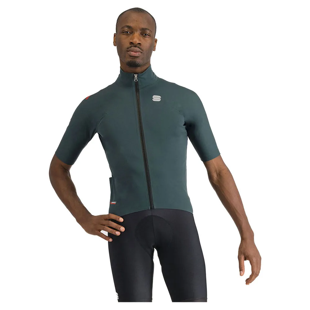 

Куртка Sportful Fiandre Pro 2 short sleeve, зеленый