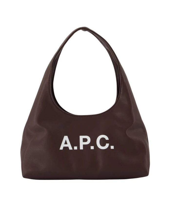

Коричневая сумка через плечо Ninon, синтетический материал A.P.C., коричневый