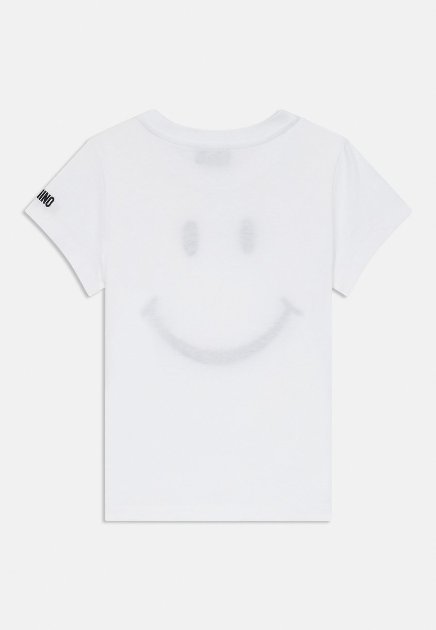 Футболка MOSCHINO Print T-shirt, Bianco Ottico/White — фото 2