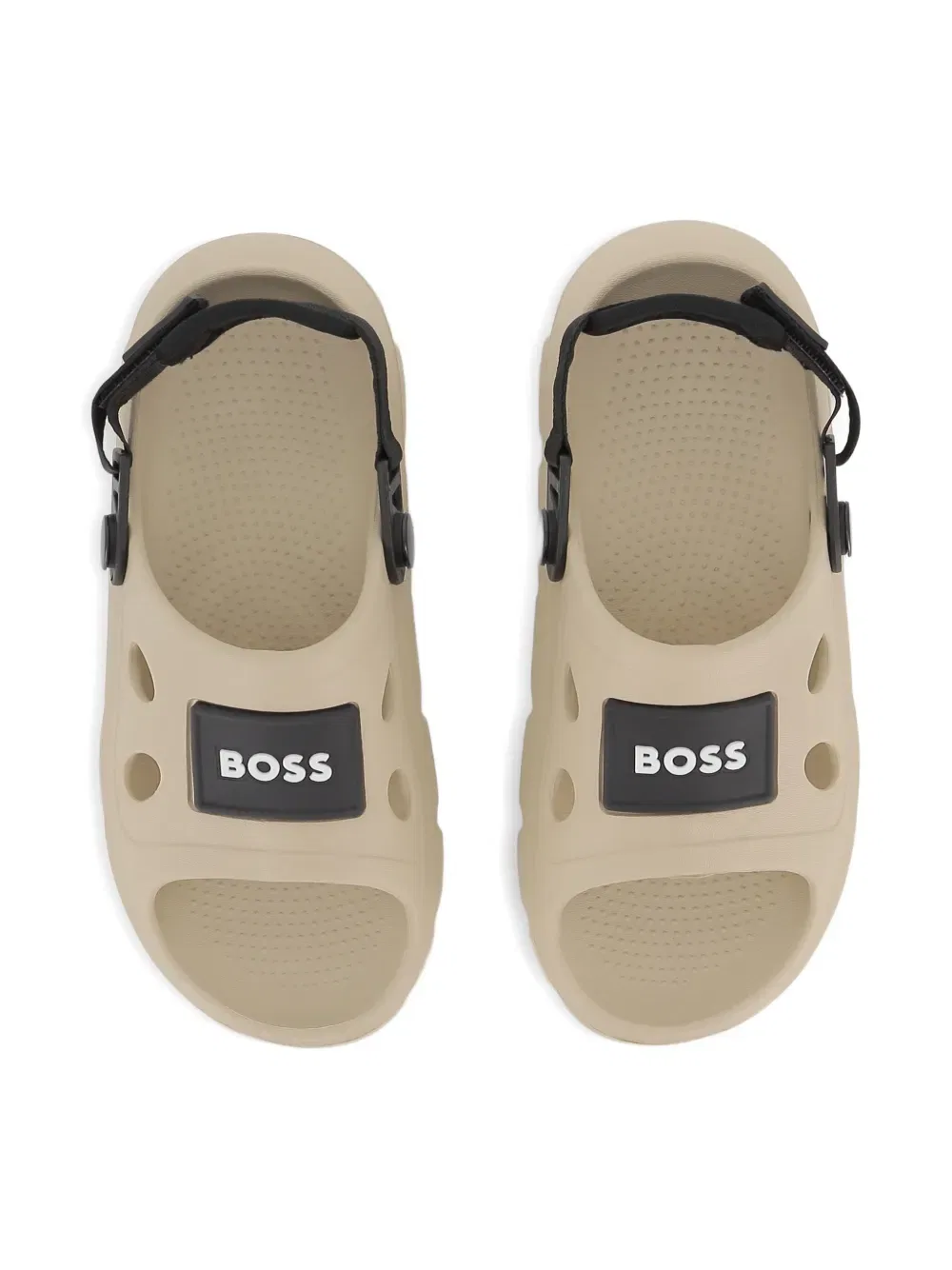 Сандалии с логотипом Boss Kidswear, нейтральный — фото 4