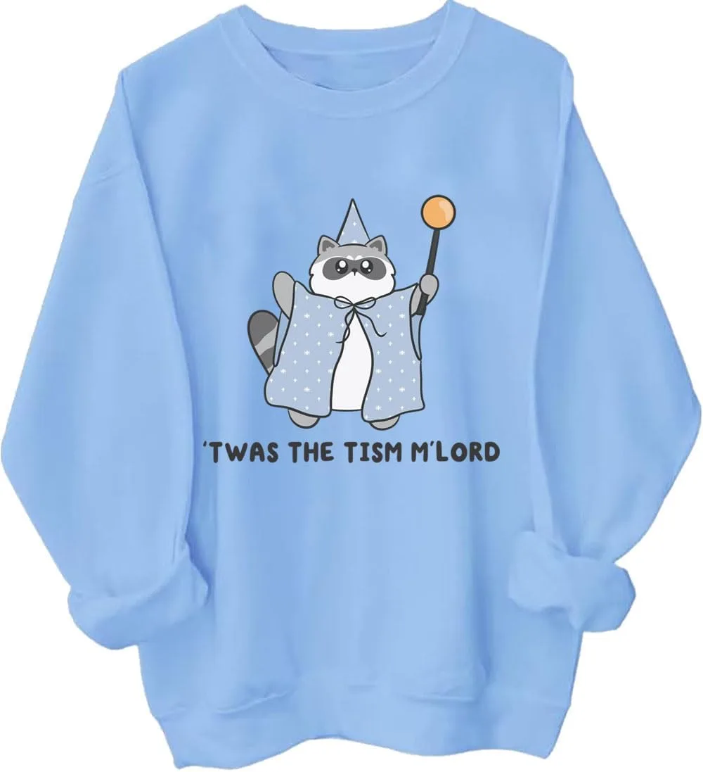 

Свитшот 'Twas The Tism M’Lord Raccoon LNDOCAI