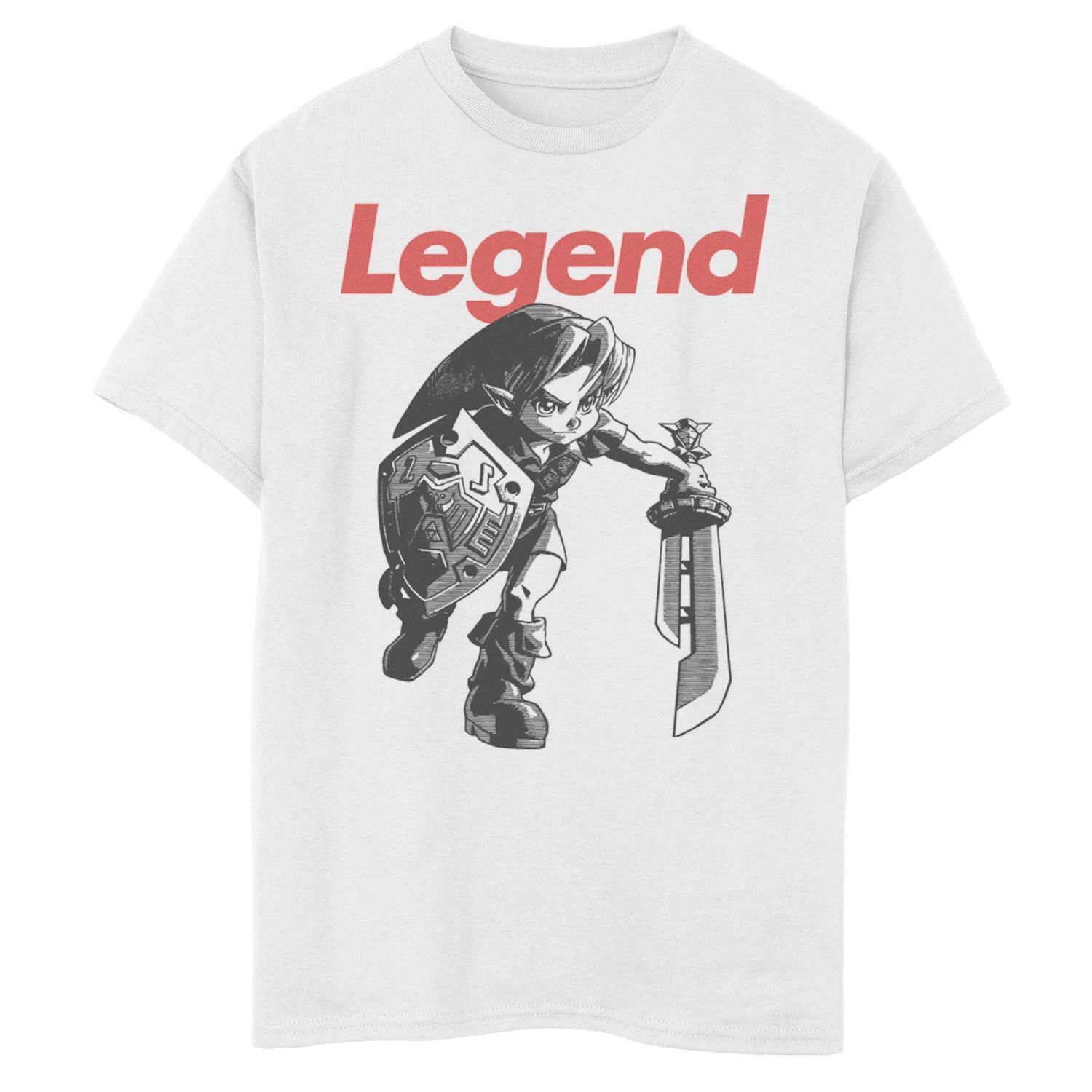 

Футболка с портретом The Legend Of Zelda Link Legend для мальчиков 8–20 лет Licensed Character