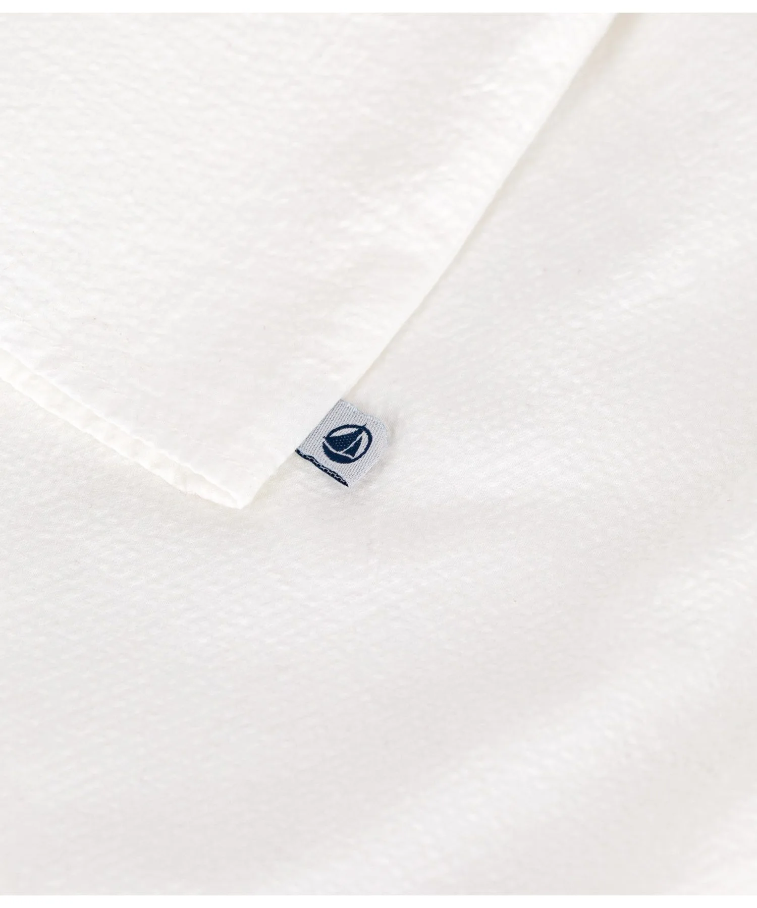 Детская блузка из органического хлопка PETIT BATEAU белая — фото 3