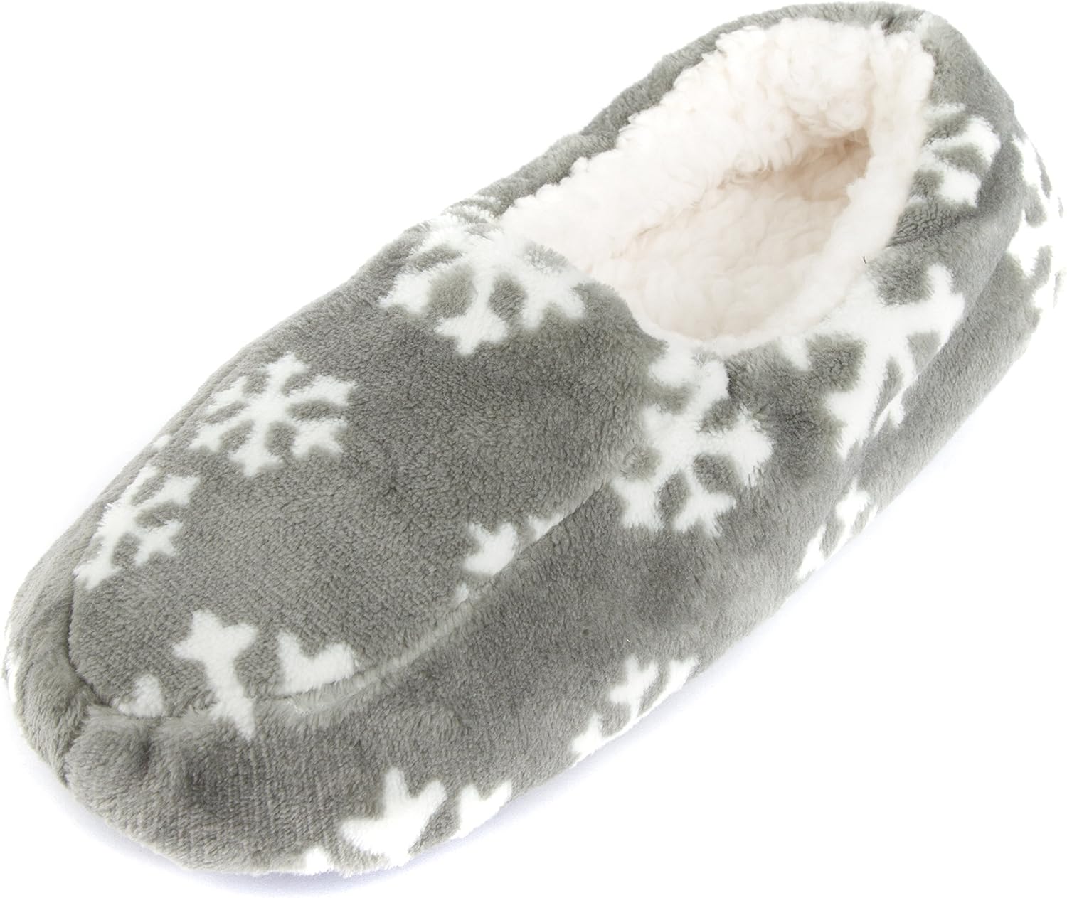 

Мужские уютные тапочки Leisureland с мягкой флисовой подкладкой, серый