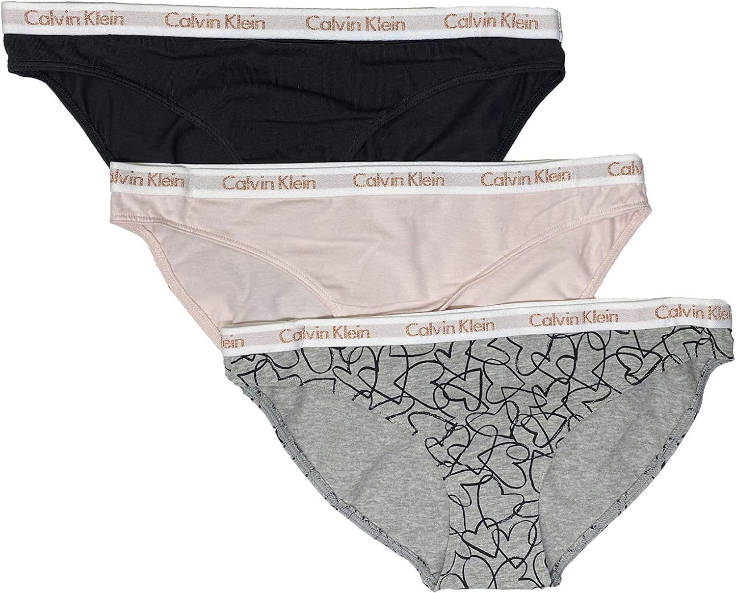 

Женские трусики-бикини Calvin Klein, 3 шт., B(Qp2384-063)/P