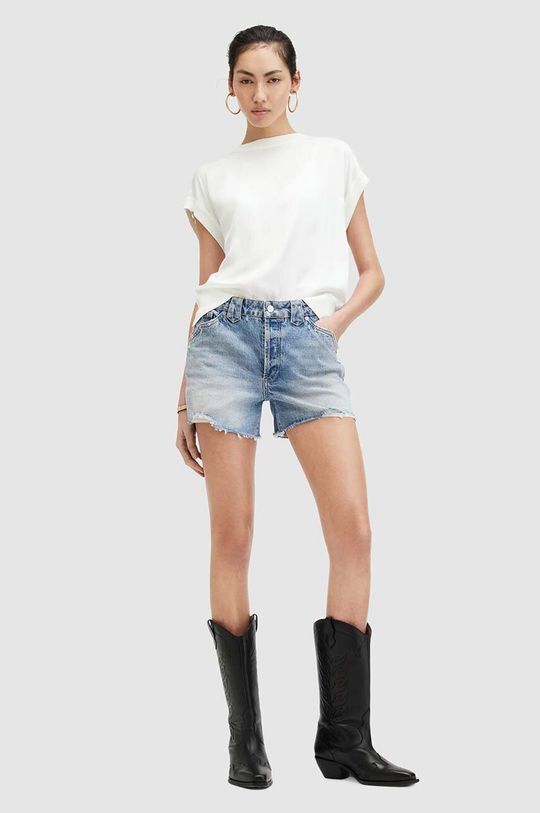 

Джинсовые шорты IDAHO WESTERN SHORT AllSaints, синий