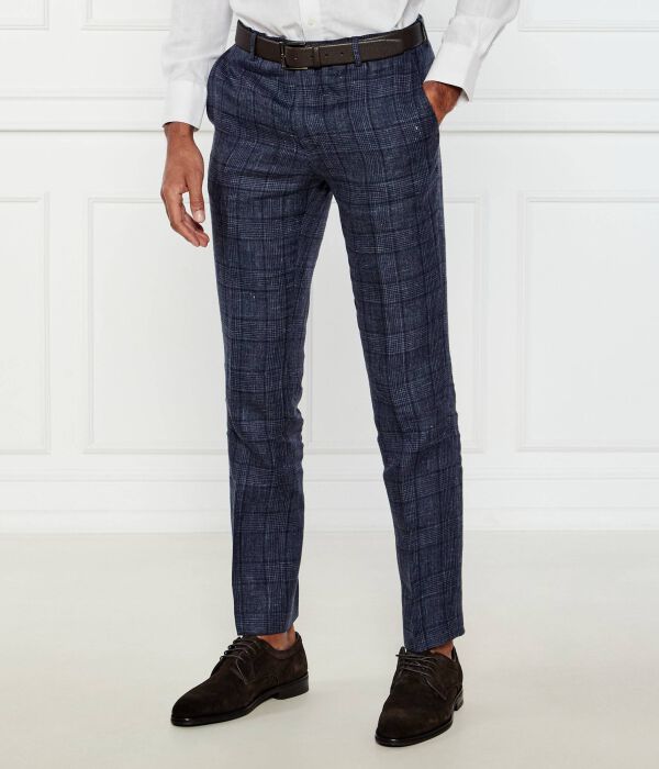 

Льняные брюки craig Slim fit Sand Copenhagen, синий