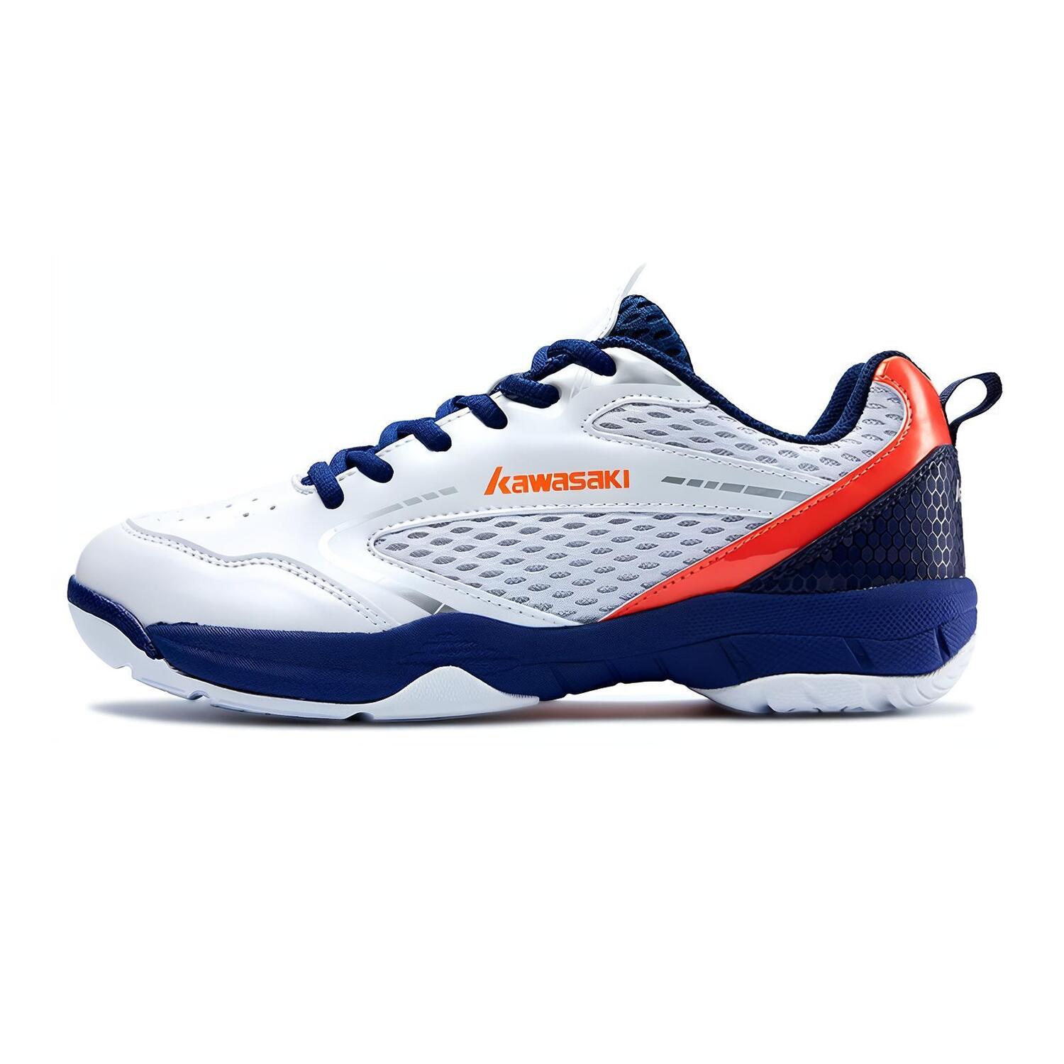 

Кроссовки Kawasaki Badminton Shoes Unisex Low-top White/blue, голубой