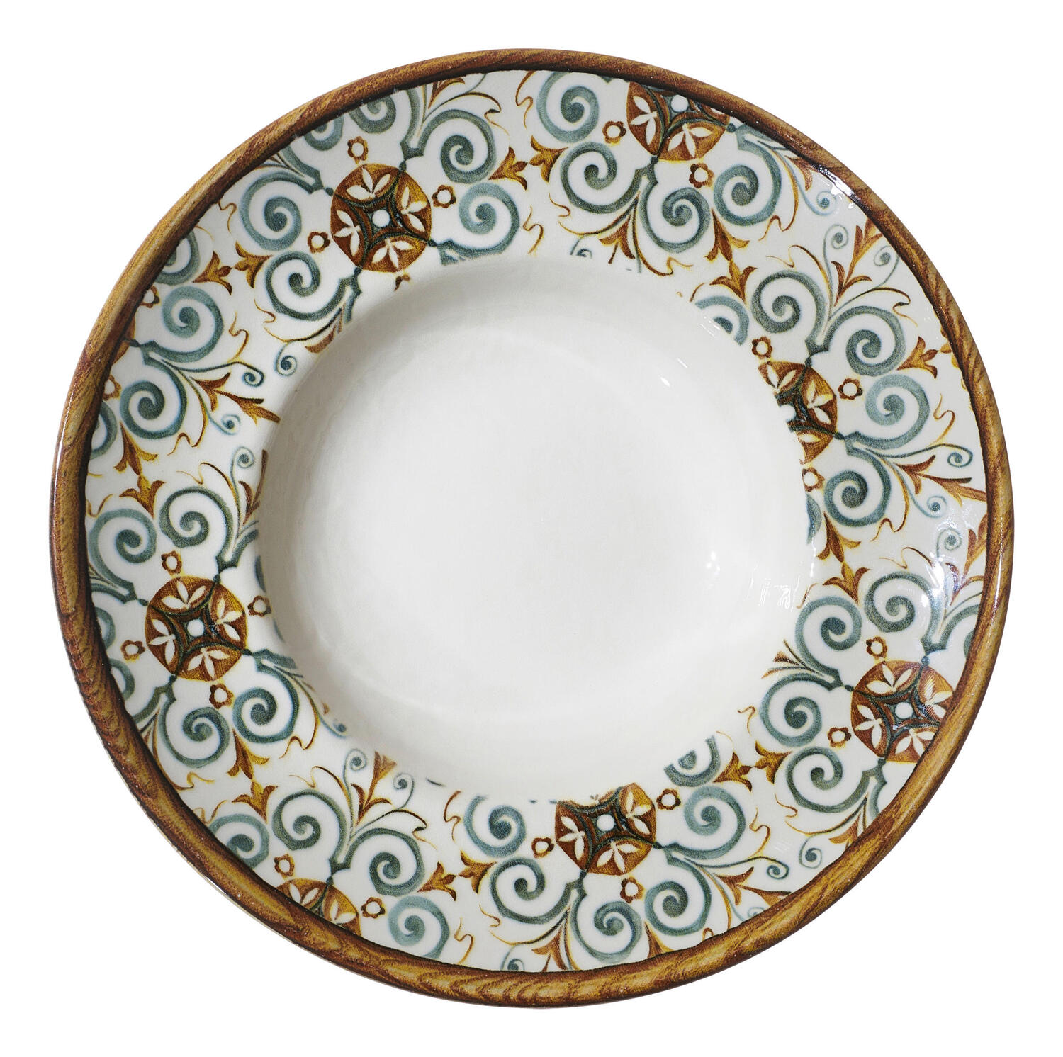 

Тарелка паста Ritzenhoff Breker, 27x27x5 см, синий/коричневый/кремовый