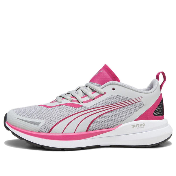 

Кроссовки kruz nitro 'ash grey pinktastic' Puma, серый