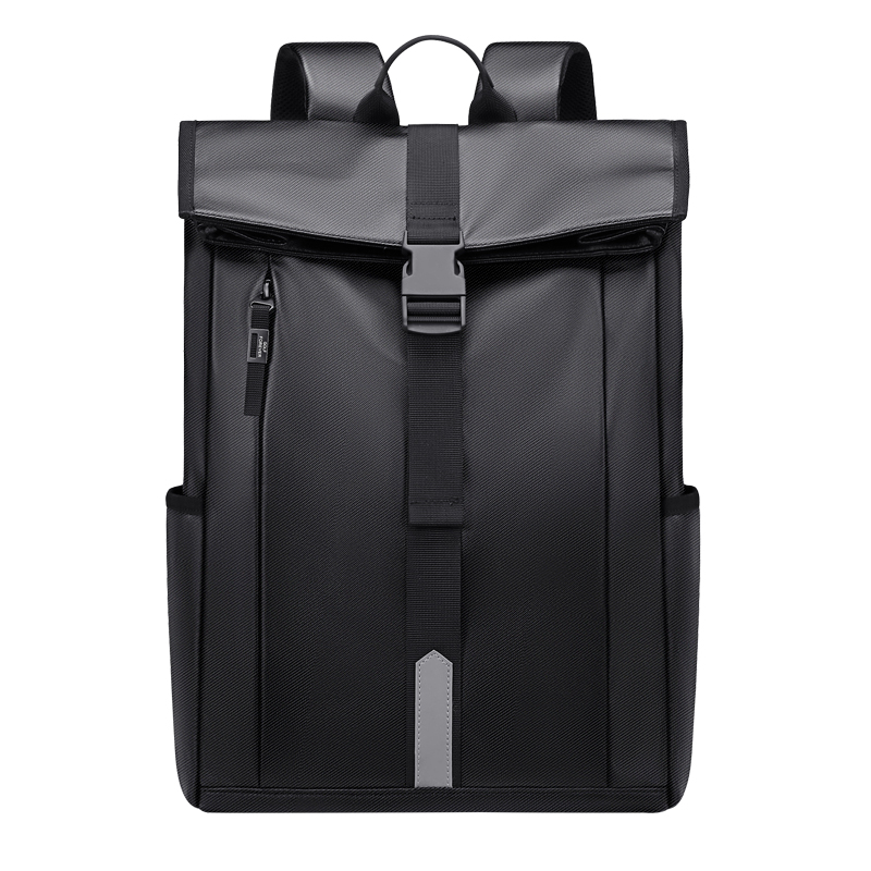 

GOLF Стильный черный рюкзак для студентов, Obsidian Black (Style 3)