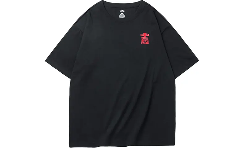 

Футболка Life Collection унисекс черная Anta, черный