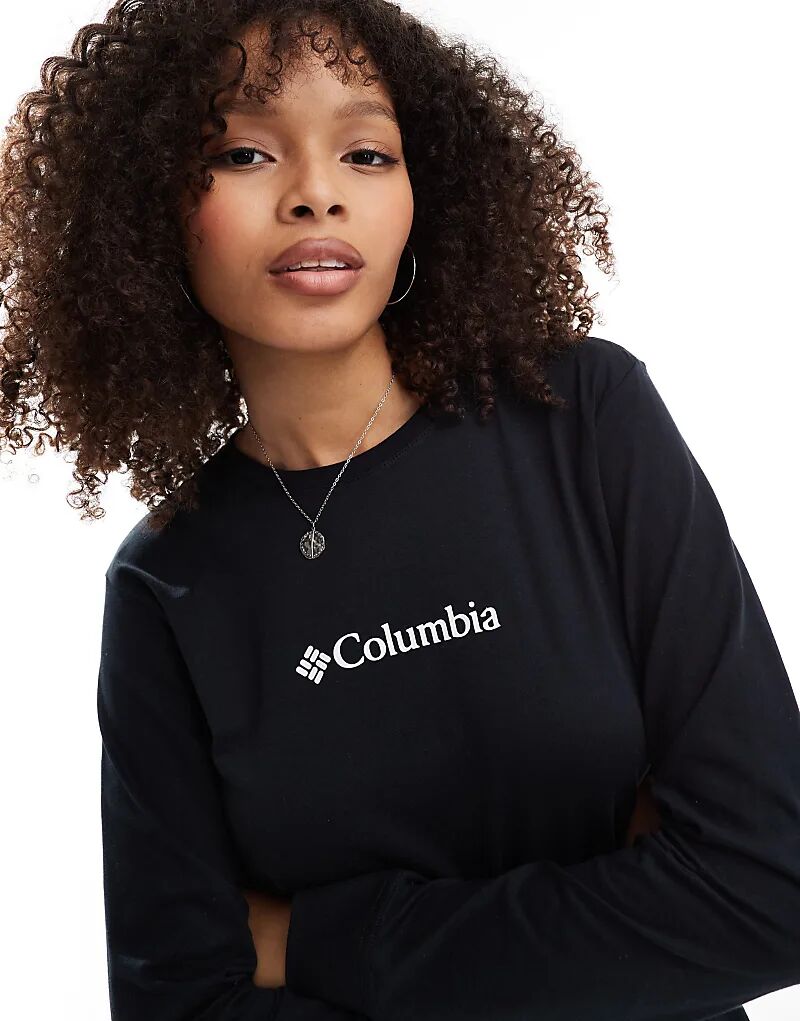

Columbia – North Cascades – Футболка с длинным рукавом черного цвета
