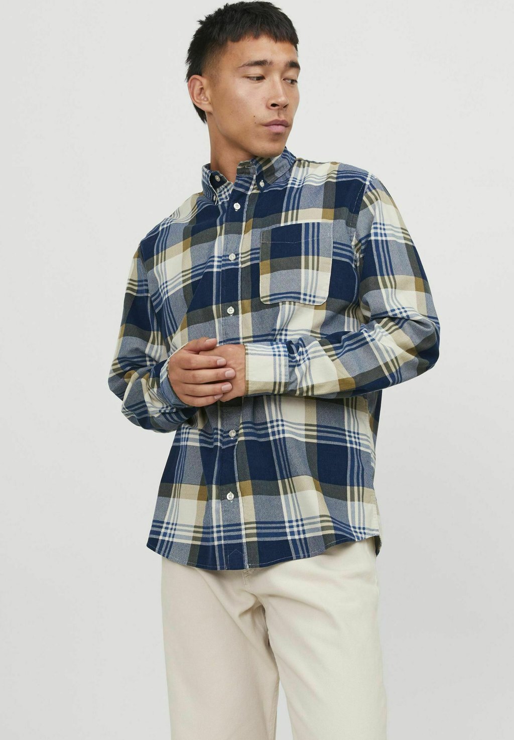 

Рубашка Jprblubrook Ls Jack & Jones, цвет titan