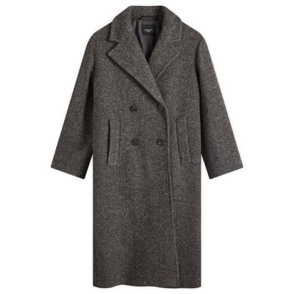 

Пальто макси Weekend By Max Mara, серый