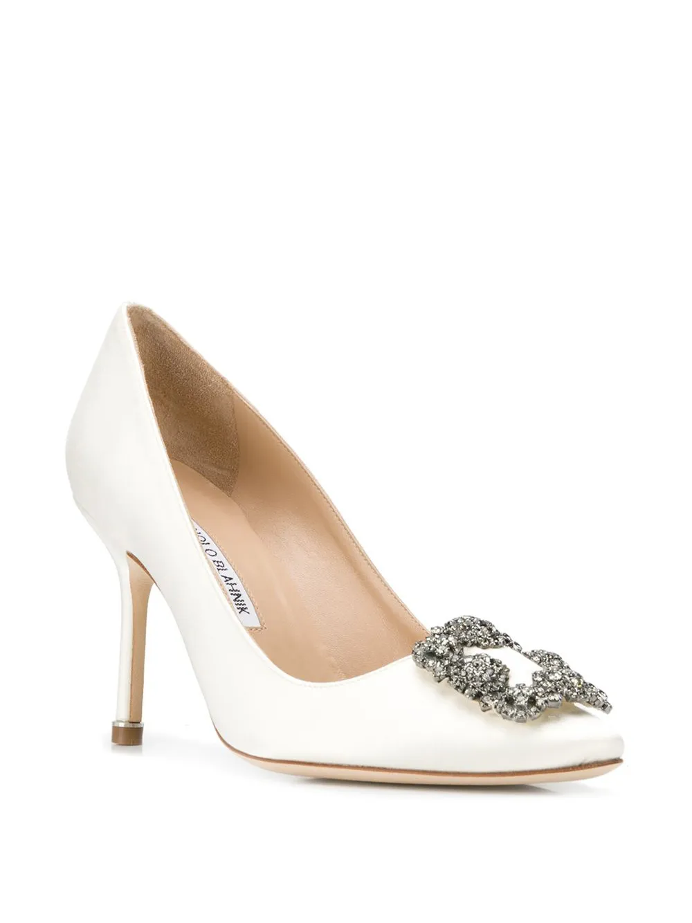 Туфли-лодочки Hangisi Manolo Blahnik, нейтральный — фото 2