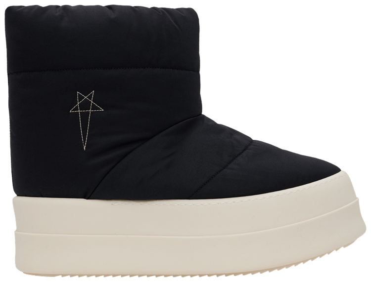 

Кроссовки Rick Owens DRKSHDW Mega Bumper Low Lunar 'Black Pearl', черный