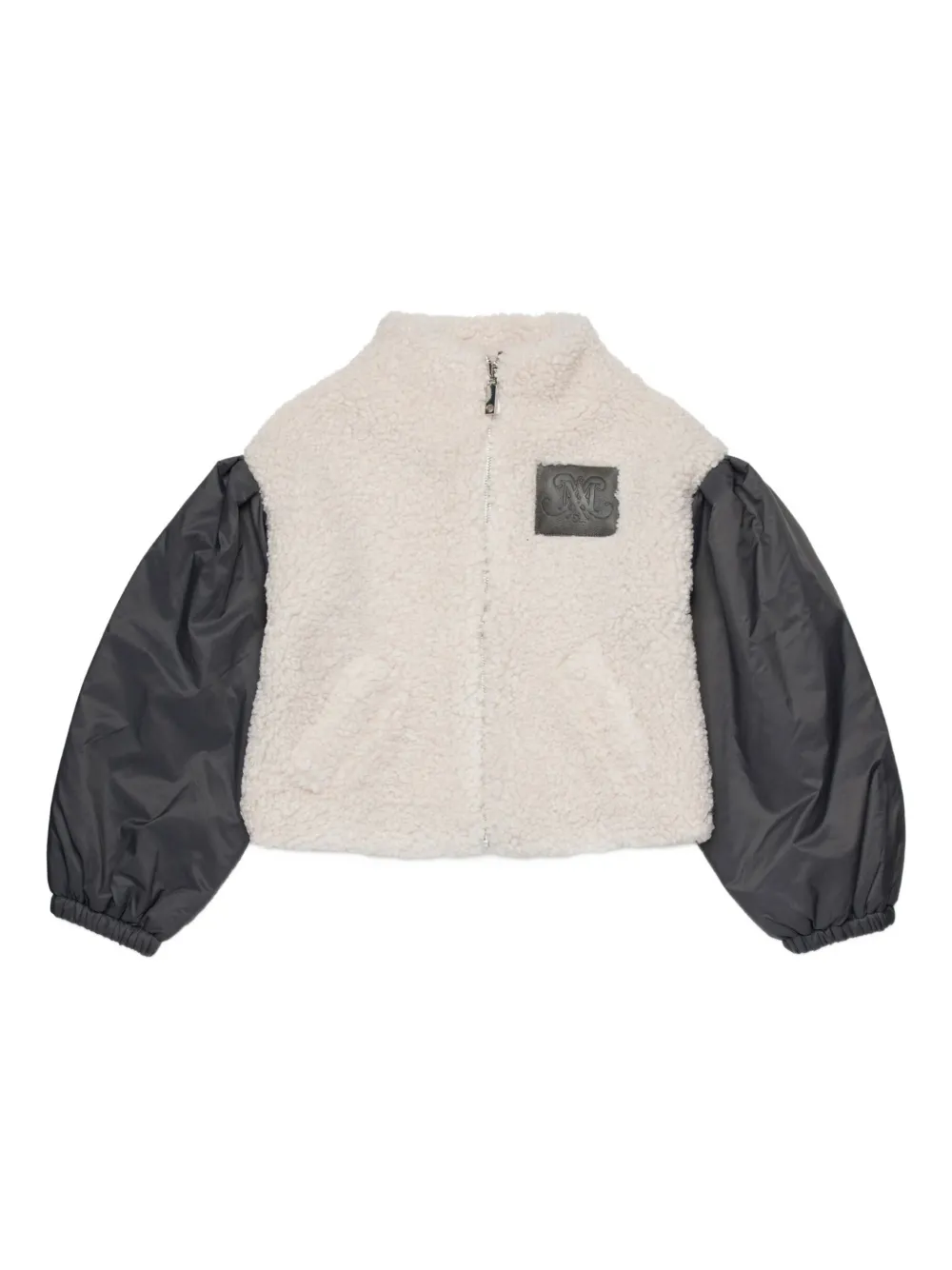 

Куртка из шерпы MAX&Co. Kids, белый